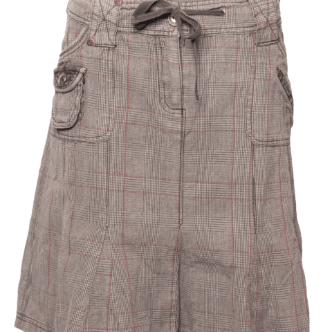 Silver Locket Midi Skirt