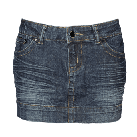 2000's Energy Denim Skirt