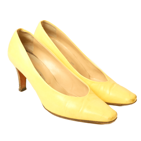 Prada Banana Heels