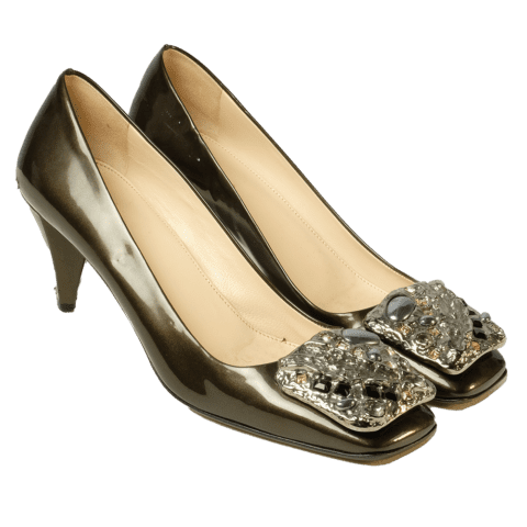 Prada Stone Cold Heels