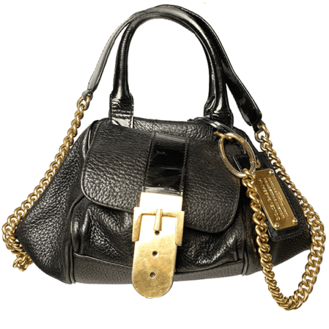 D&G Black Top Handle Bag